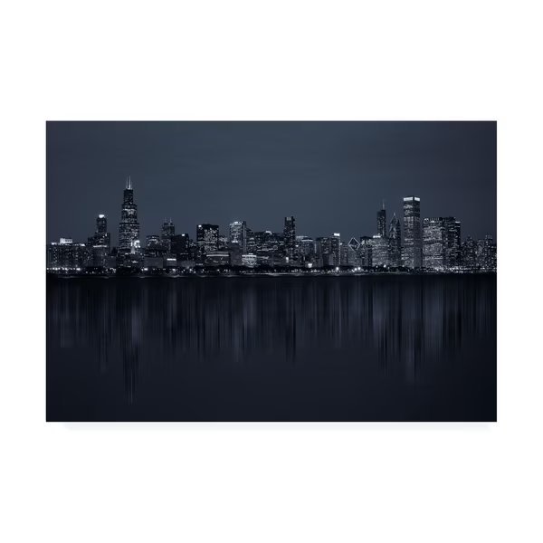 C S Tjandra 'Chicago Metropolis' Canvas Art, 22x32, Trademark Fine Art, Mfr#: 1X09488-C2232GG